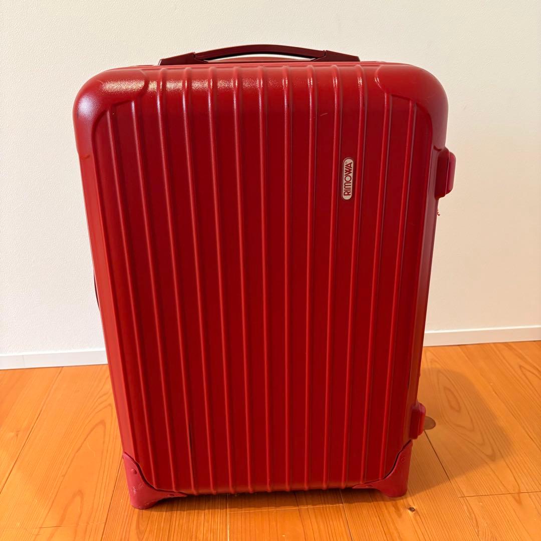 【保証書付き】RIMOWA SALSA スーツケース レッド 35L 廃盤品２輪