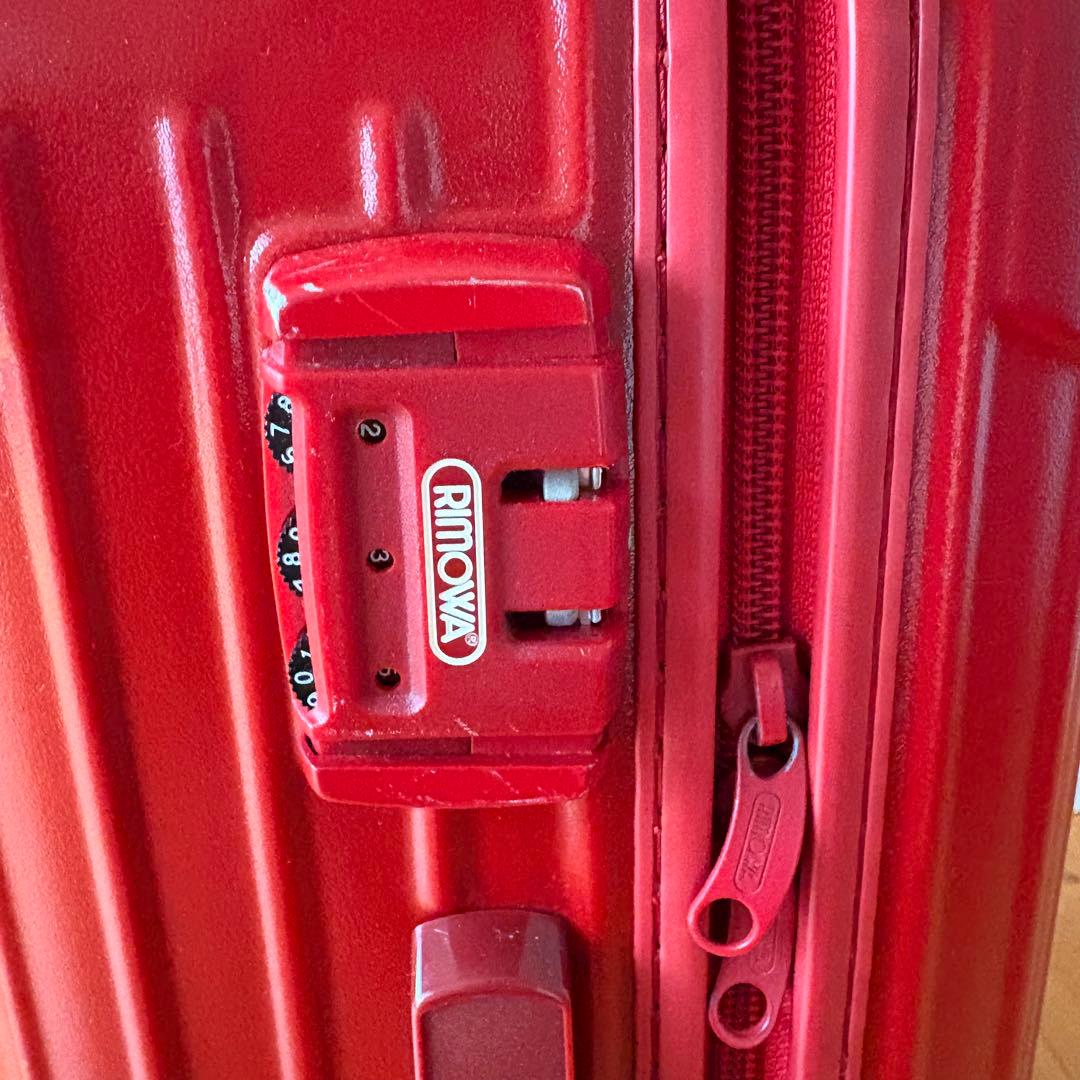 【保証書付き】RIMOWA SALSA スーツケース レッド 35L 廃盤品２輪