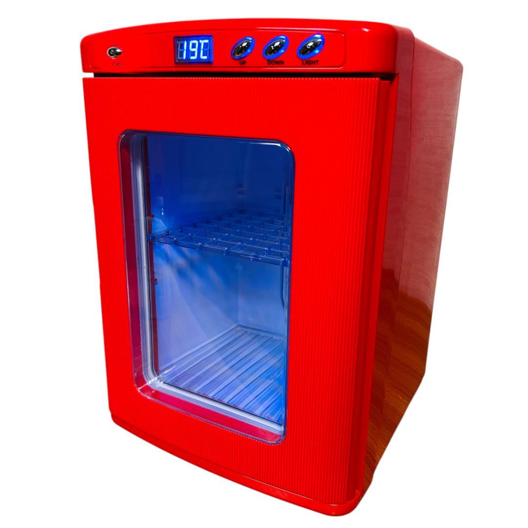 SIS ディスプレイ型 ポータブル冷温庫 25L XHC-25 レッド
