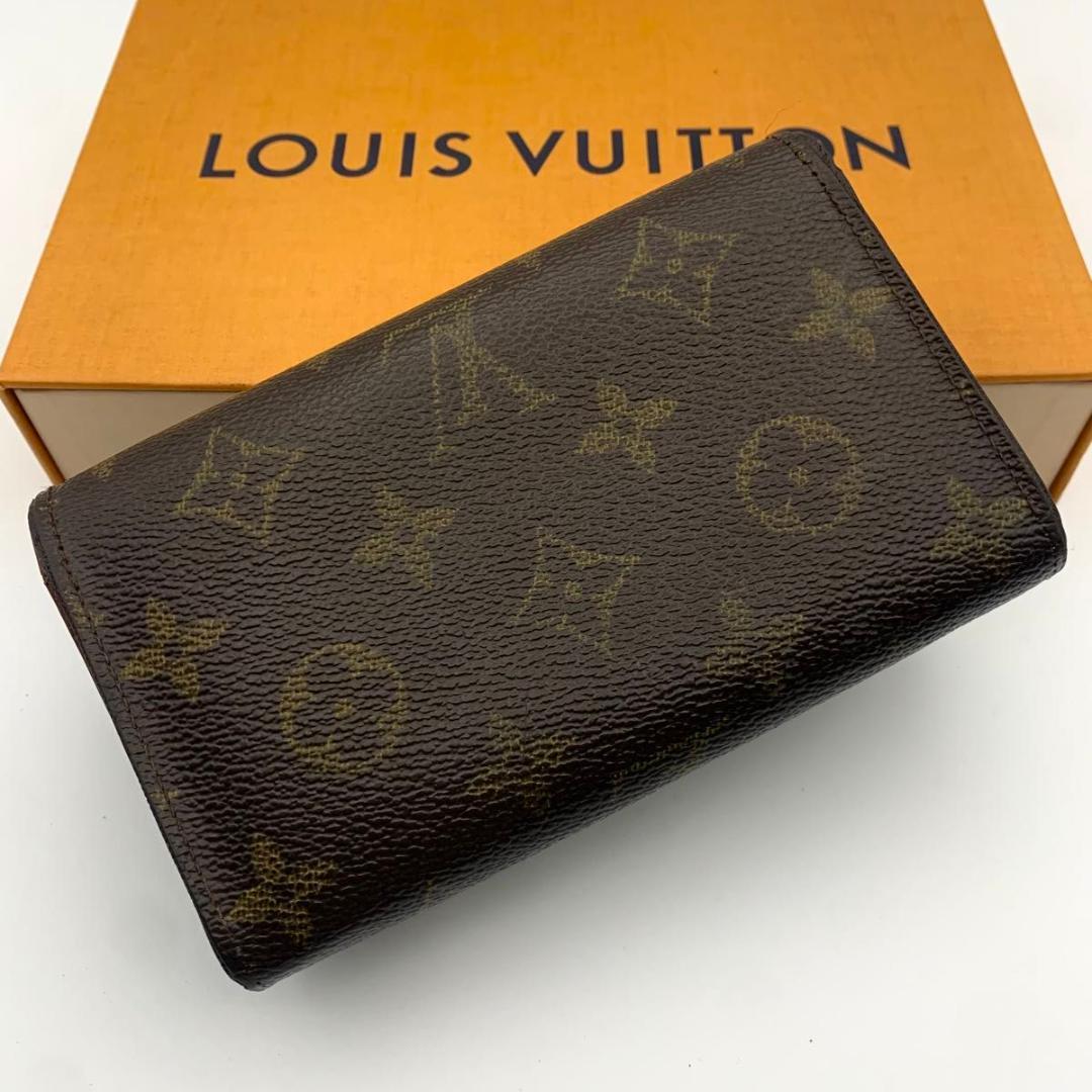 鑑定済み ルイヴィトン ポルトモネ ビエ トレゾール 財布 L字ファスナー