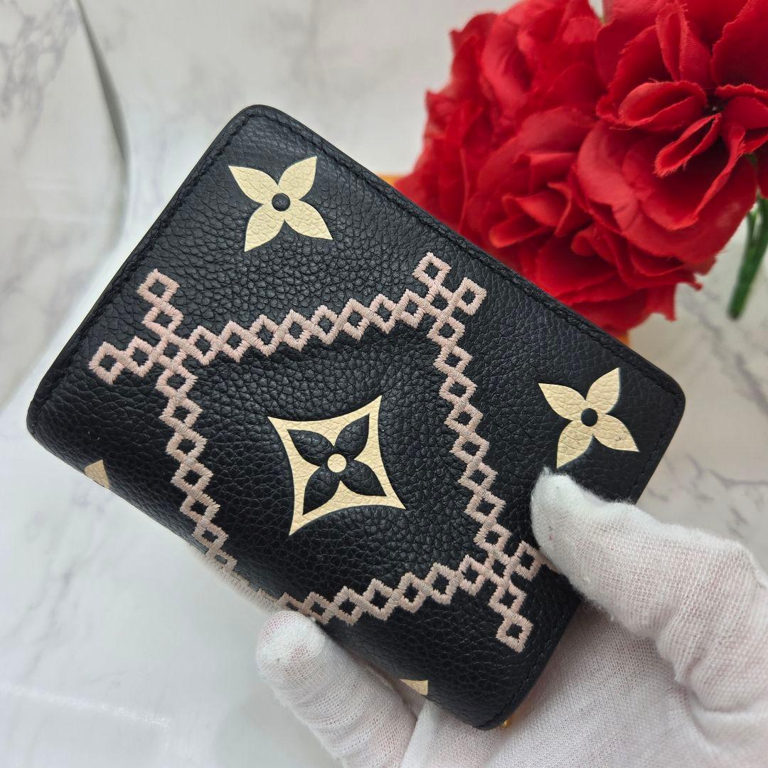 ルイヴィトン ポルトフォイユ クレア モノグラム アンプラント 折り財布 財布