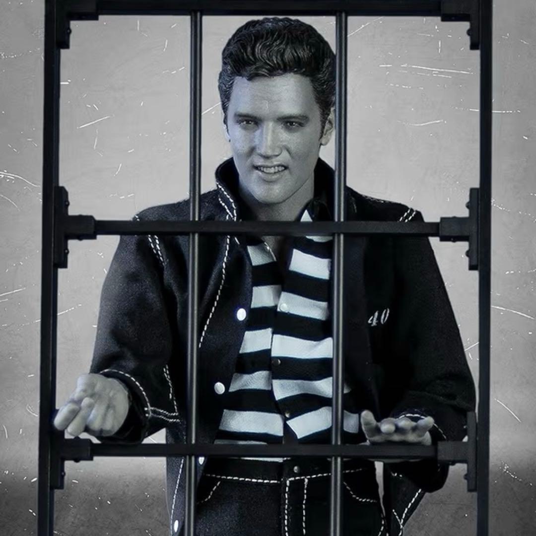 【新品】エルヴィスプレスリー 1/6 アクション 監獄ロックver フィギュア