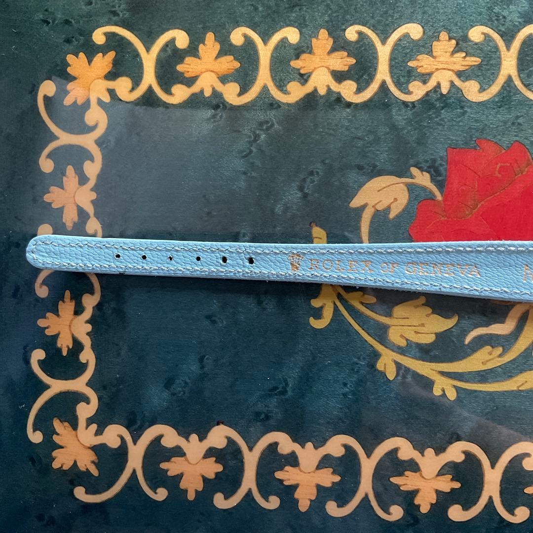 希少 美品 ロレックス カメレオン 替えベルト 純正ベルト 純正尾錠ゴールド付き