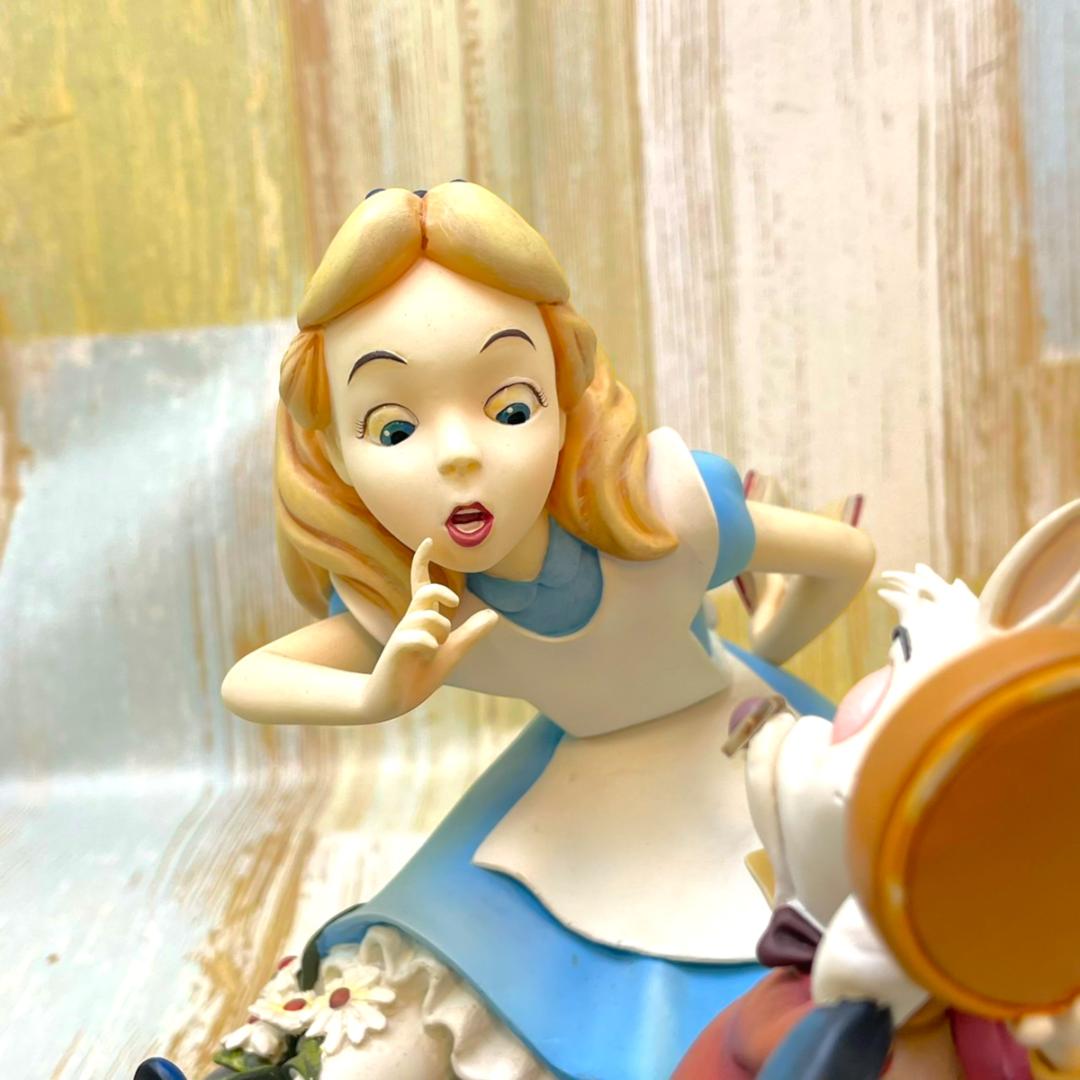 激レア★不思議の国のアリス 白うさぎ 小物入れ チェシャネコ フィギュア