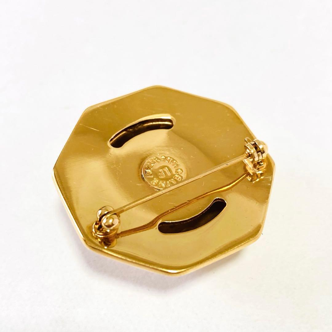 CELINE スターボール ブローチ ゴールド ヴィンテージ A258017