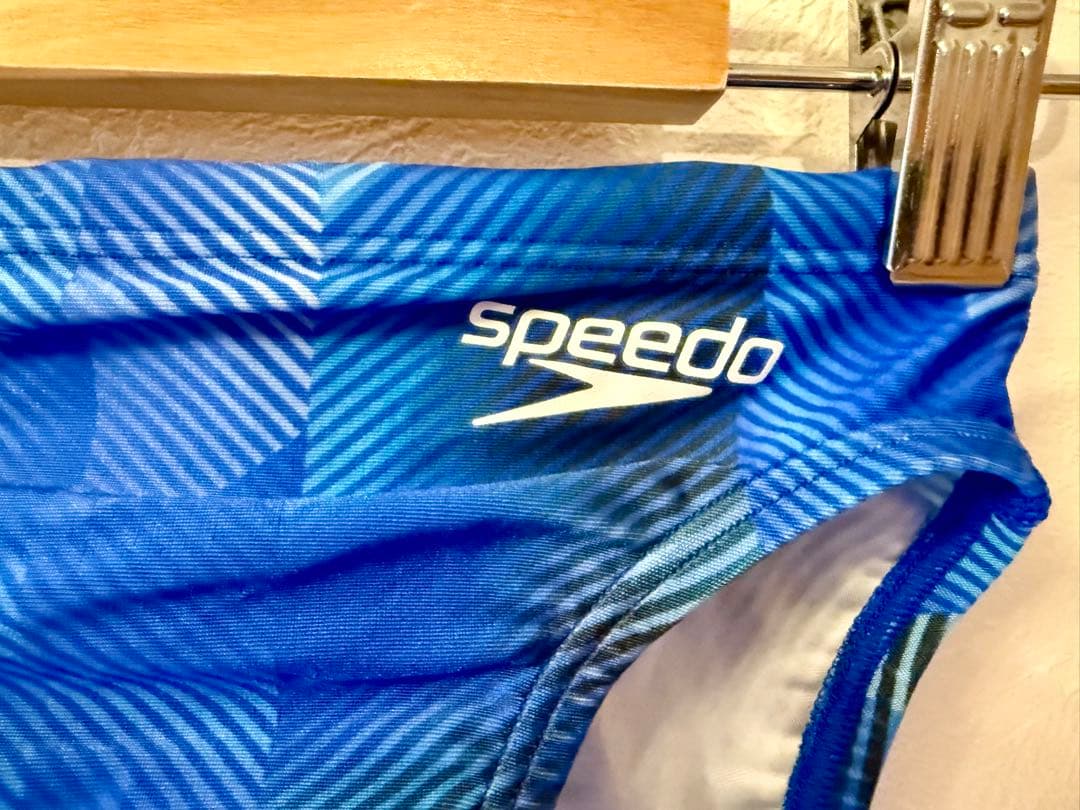 海*年様 speedo 競パン　Sサイズ　ブルー系