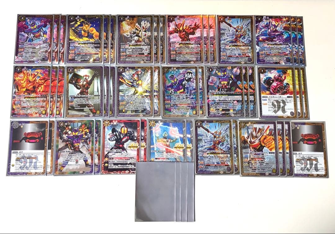 バトスピ　仮面ライダーガヴデッキ　スリーブ付き