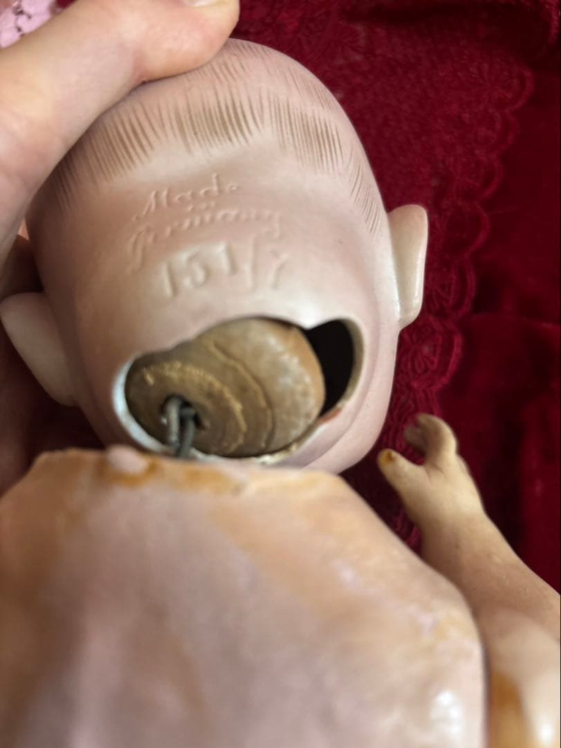 アンティーク　ビスクドール　ベビー