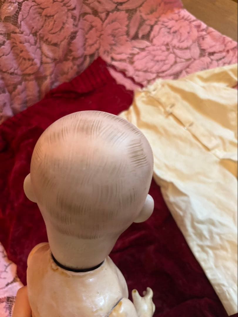 アンティーク　ビスクドール　ベビー