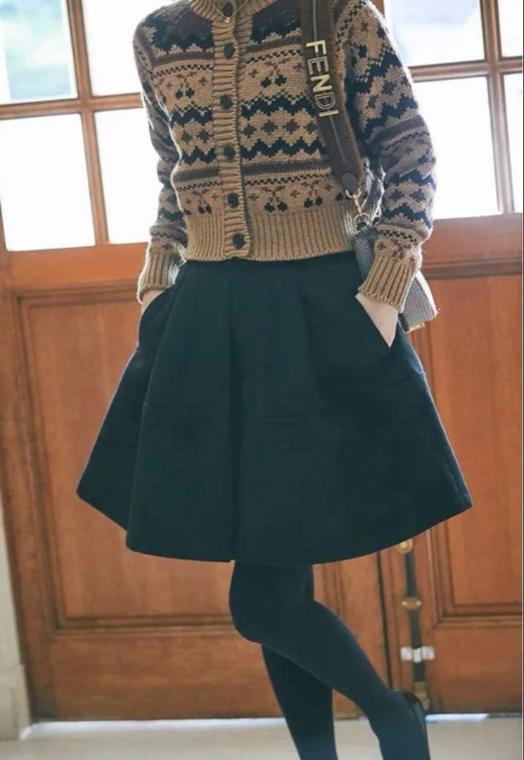 seventen セブンテン　ハイウエストフレアキュロット　Mサイズ　美品