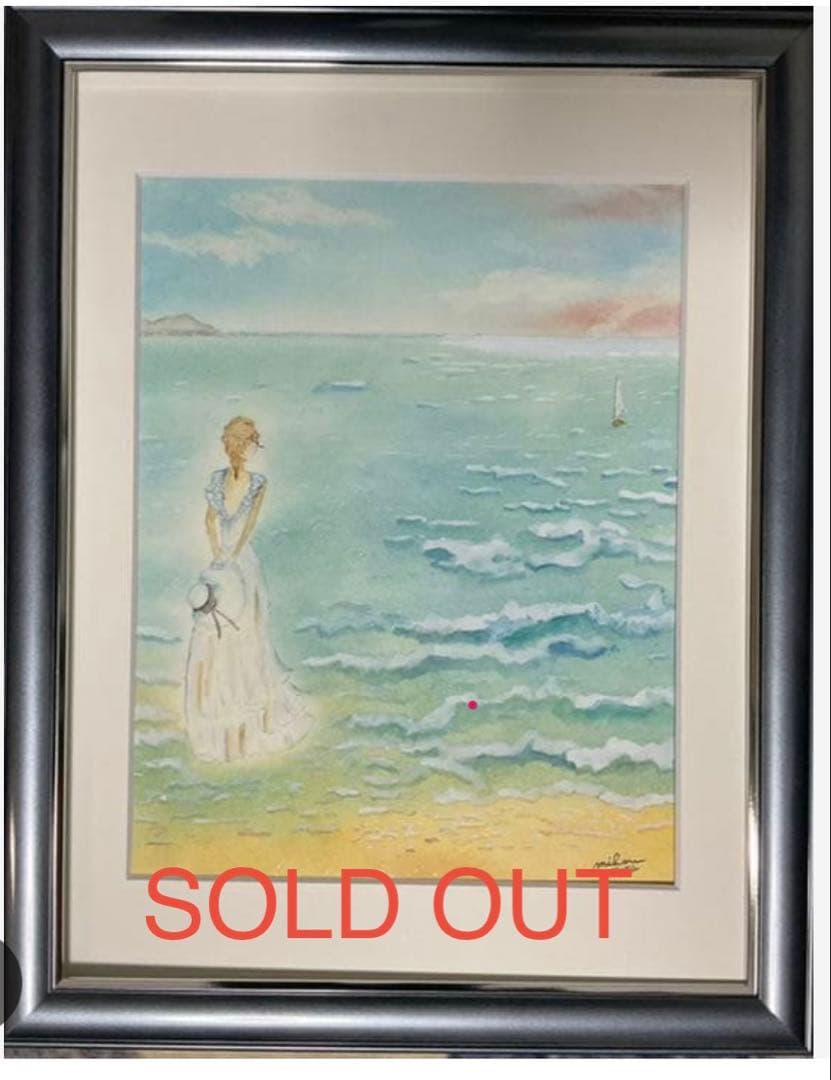 癒しの絵　パステル画　水彩画