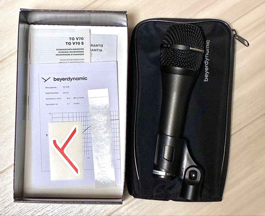 beyerdynamic TG V70 スイッチなし ケース付き