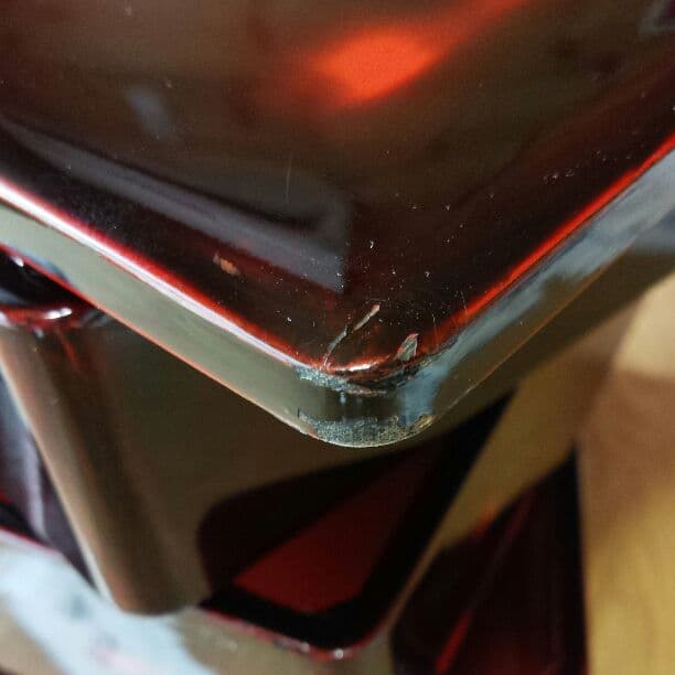 浄法寺塗り　三段重