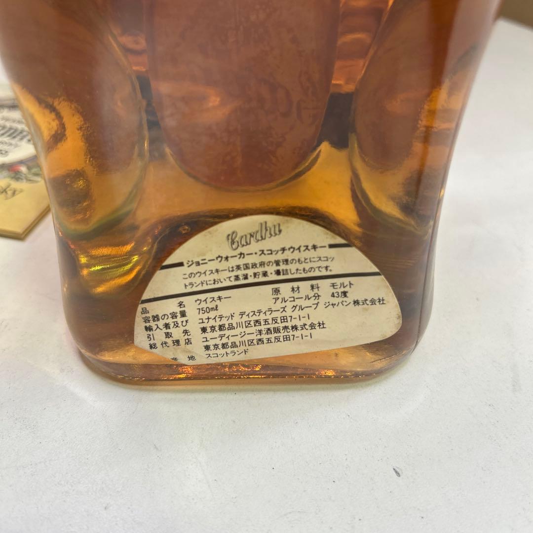 5820【未開栓】Cardhu 12年 スコッチウイスキー 43度 750mL
