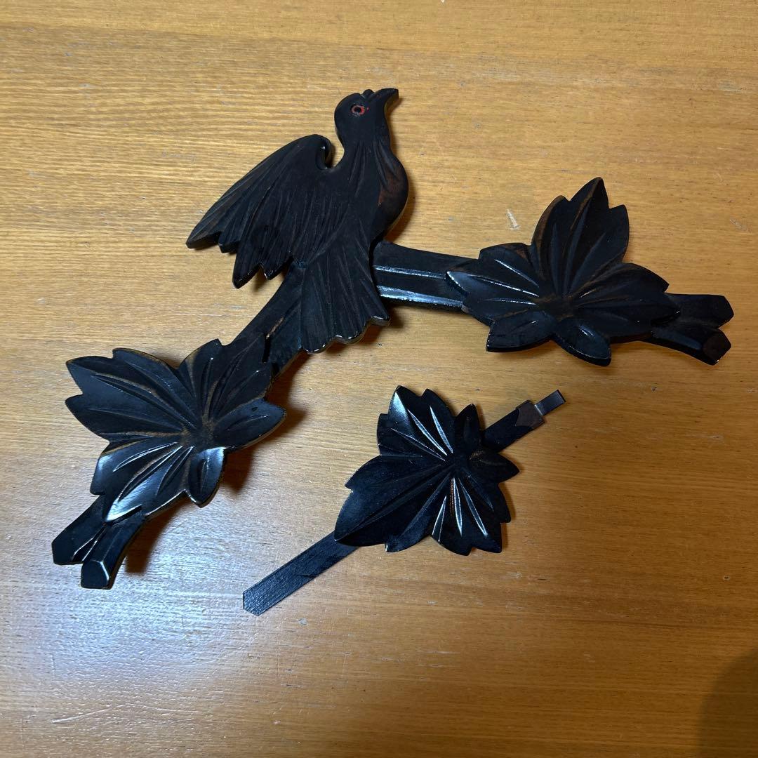 鳩時計　昭和レトロ　TEZUKA 錘　希少　レア