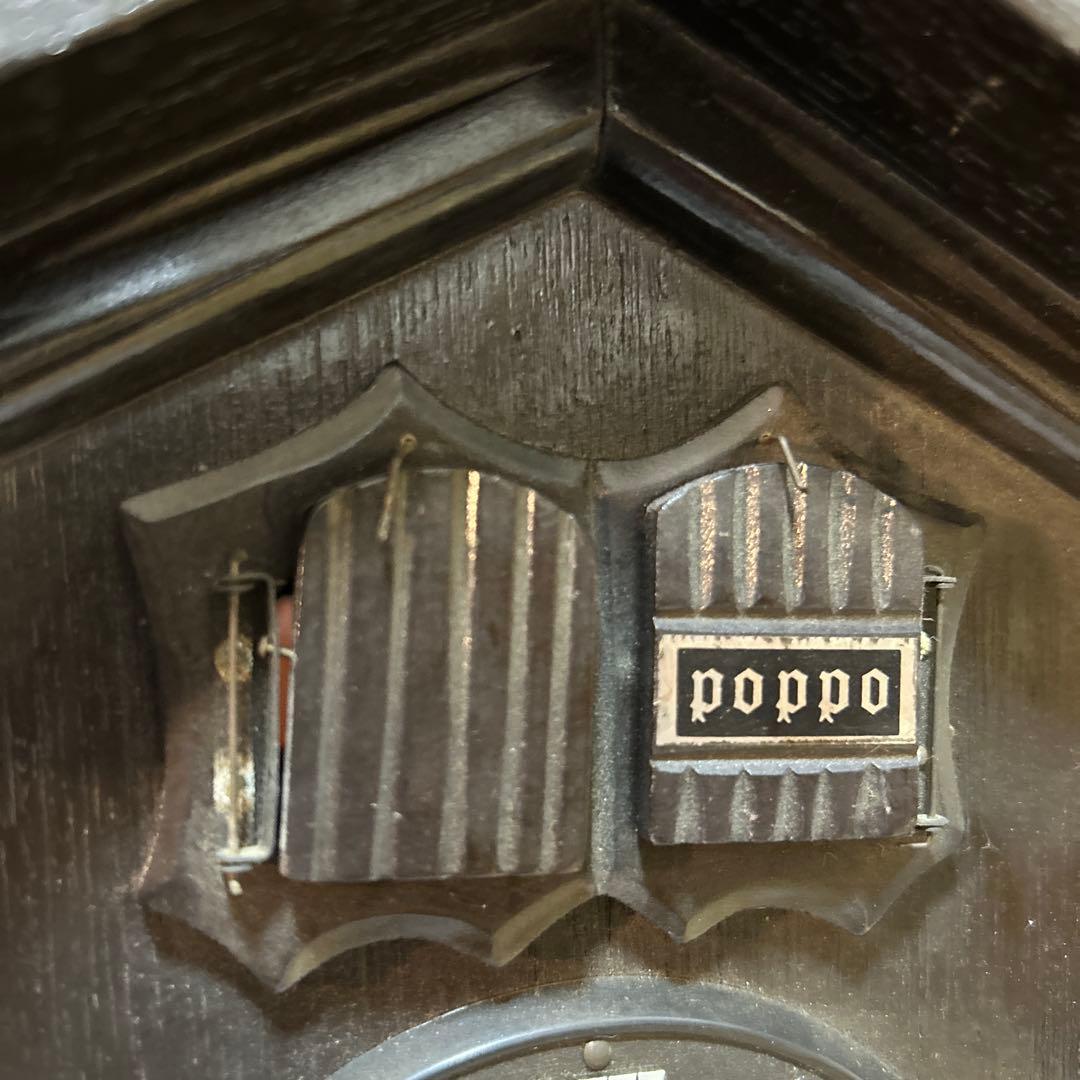 鳩時計　昭和レトロ　TEZUKA 錘　希少　レア