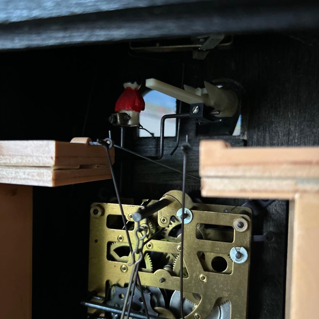 鳩時計　昭和レトロ　TEZUKA 錘　希少　レア