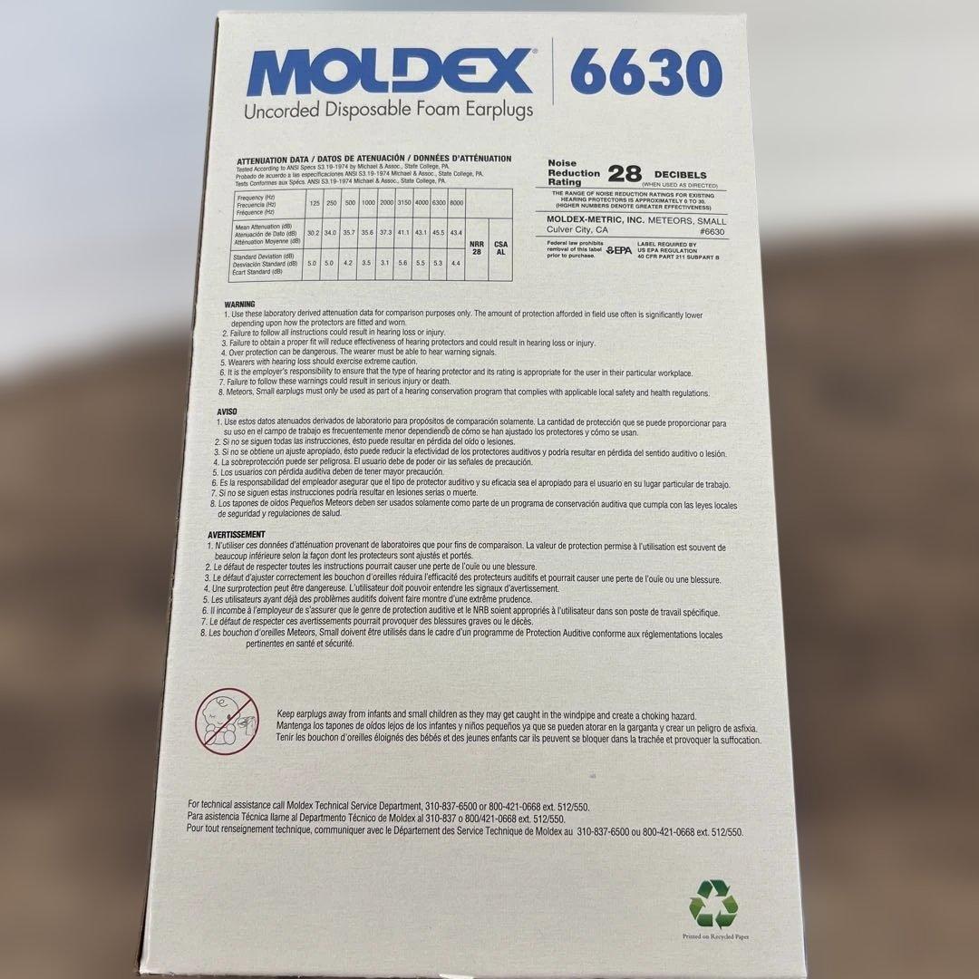 261023 MOLDEXメテオスモール　約400ペア