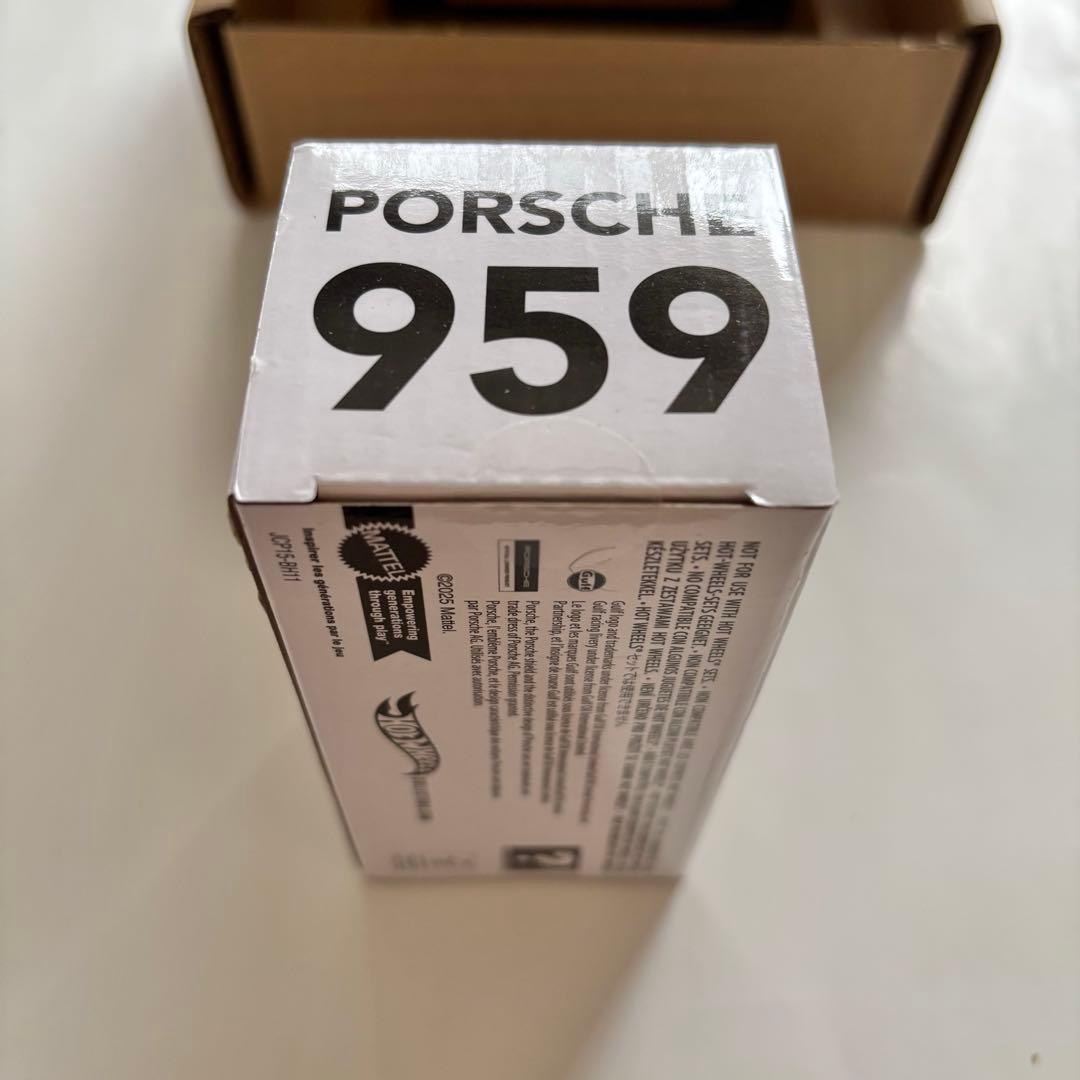 RLC限定　ホットウィール　1986 ポルシェ 959 (Gulf) ミニカー