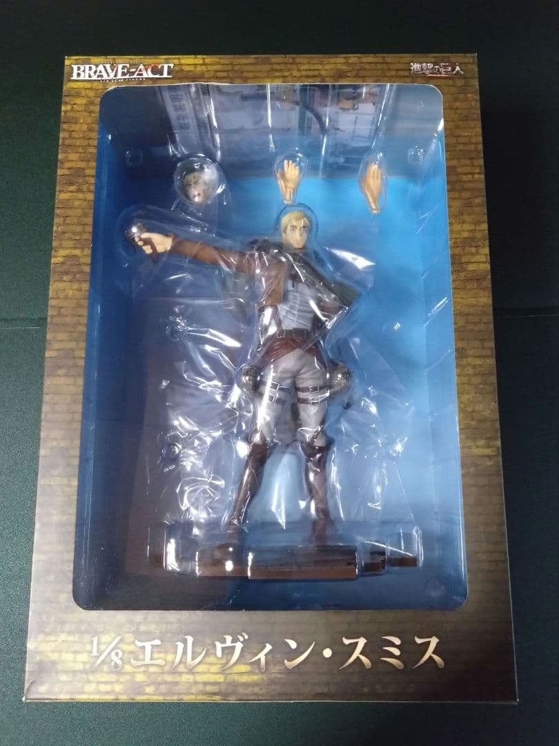 進撃の巨人　BRAVE-ACT 1/8 エルヴィン・スミス 千値練　貴重