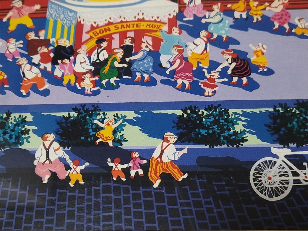 ヒロ　ヤマガタ・HIRO YAMAGATA　額絵　ウエディングケーキ