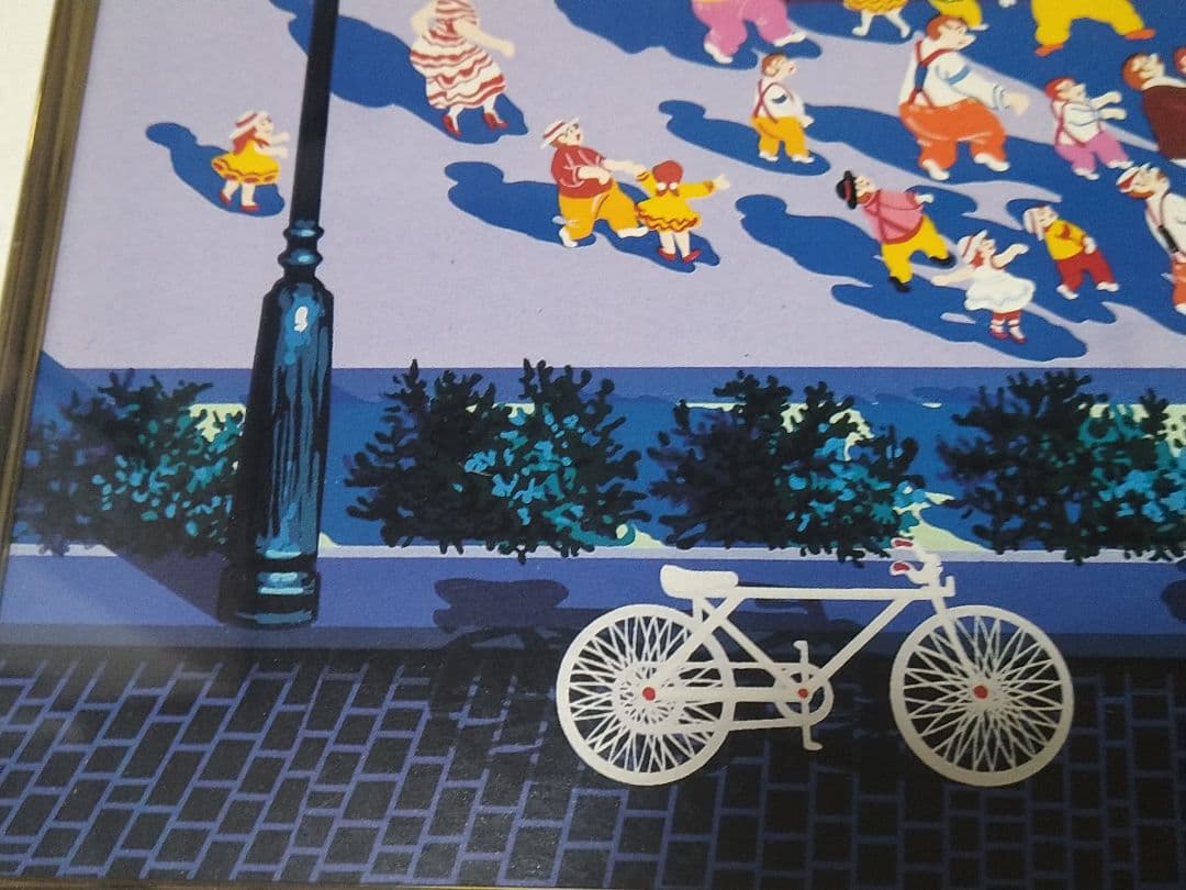 ヒロ　ヤマガタ・HIRO YAMAGATA　額絵　ウエディングケーキ