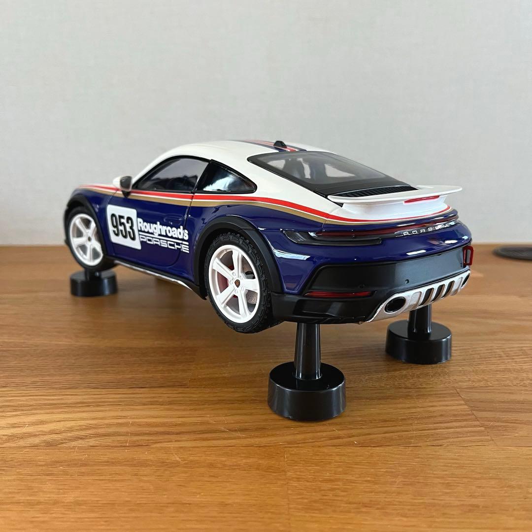 【ミニカー 美品】1/18 ミニチャンプス ポルシェ 911 ダカール