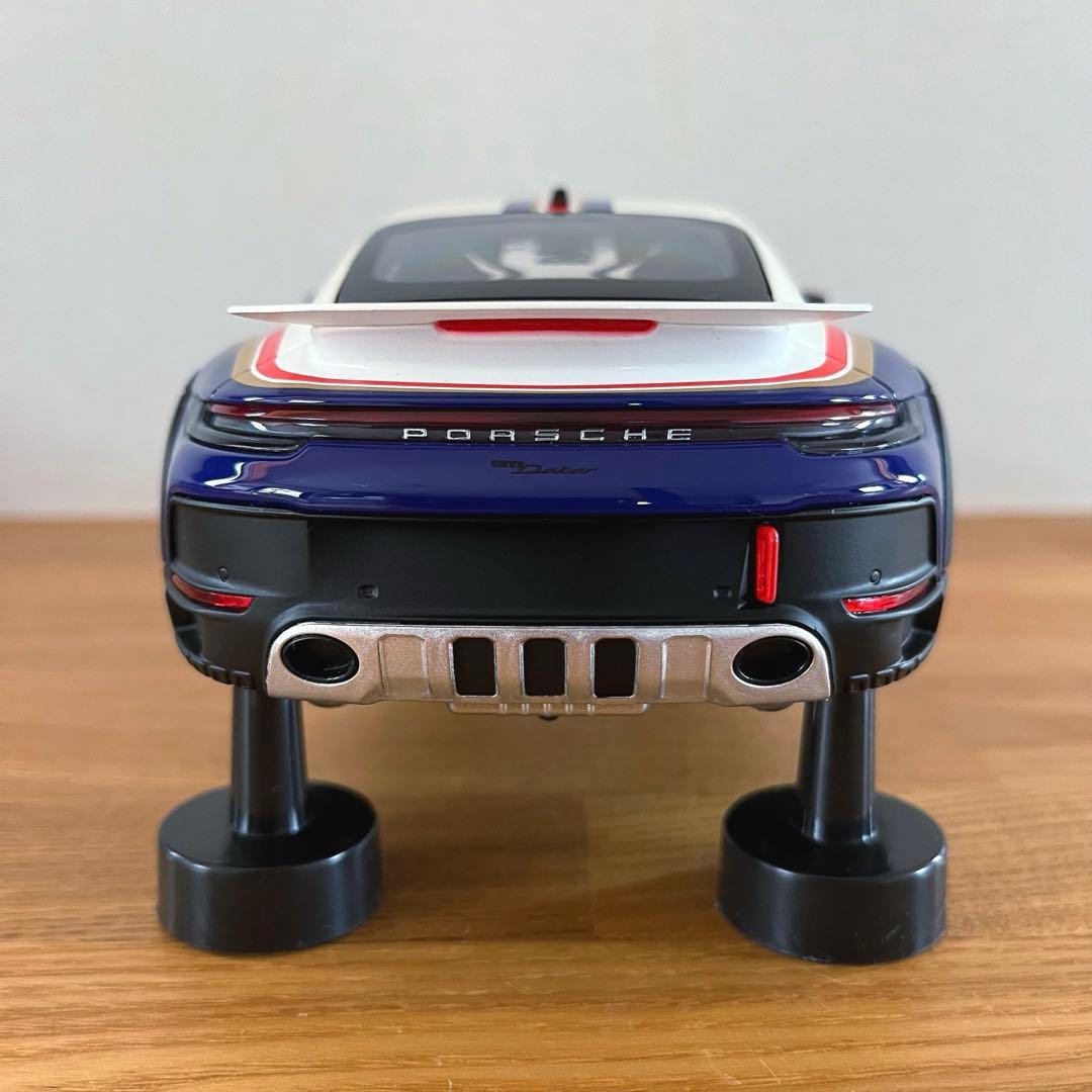 【ミニカー 美品】1/18 ミニチャンプス ポルシェ 911 ダカール