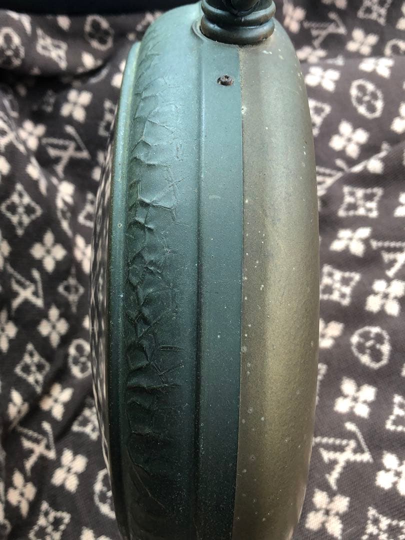 希少♦️LANDEX♦️国産♦️懐中時計型 ヴィンテージ時計♦️美品 いぶし金♦️電池式