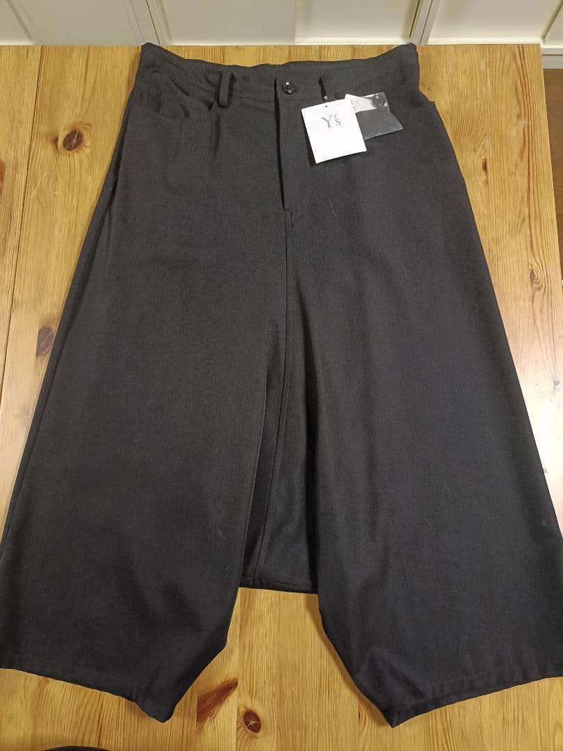 【新品】ワイズ（ヨウジヤマモト） 23aw ウールギャバジンサルエルパンツ