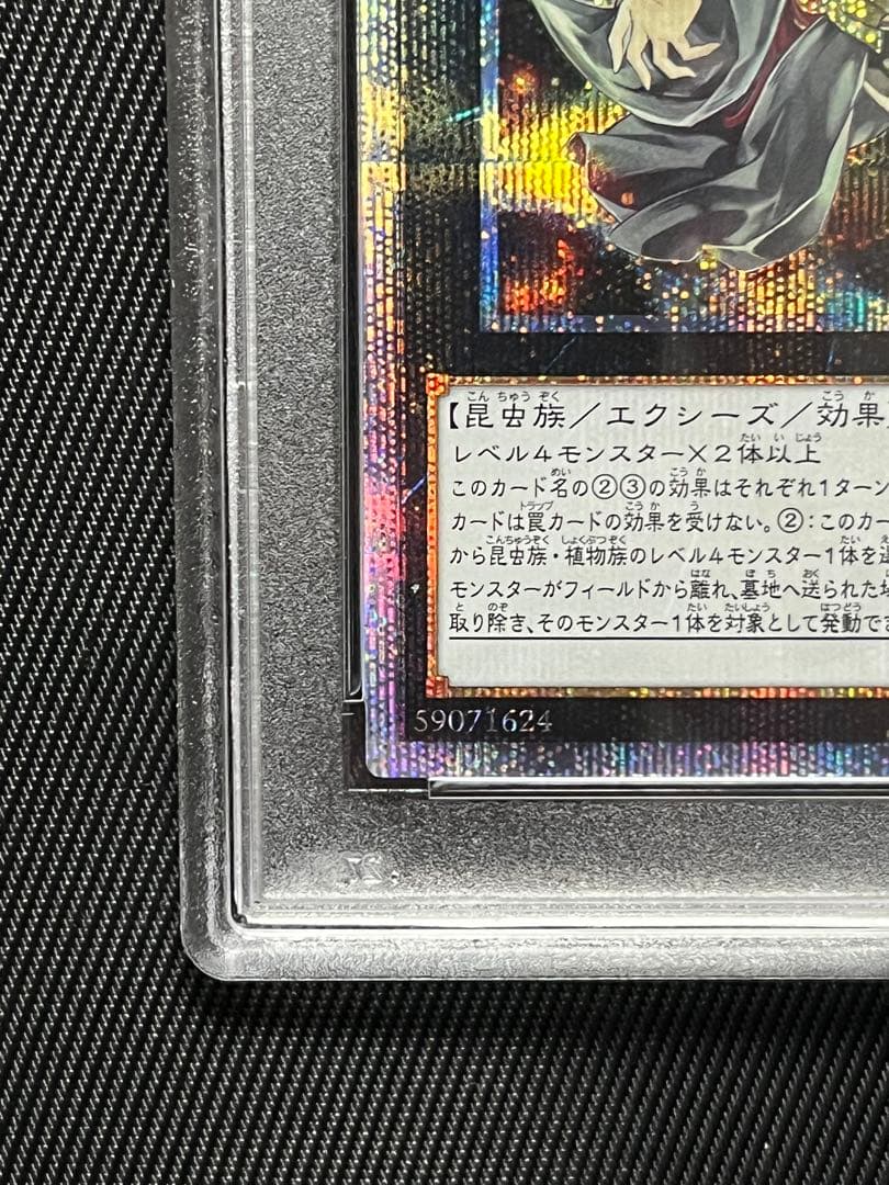 遊戯王　アロメルスの蟲惑魔　20thシークレットレア PSA10