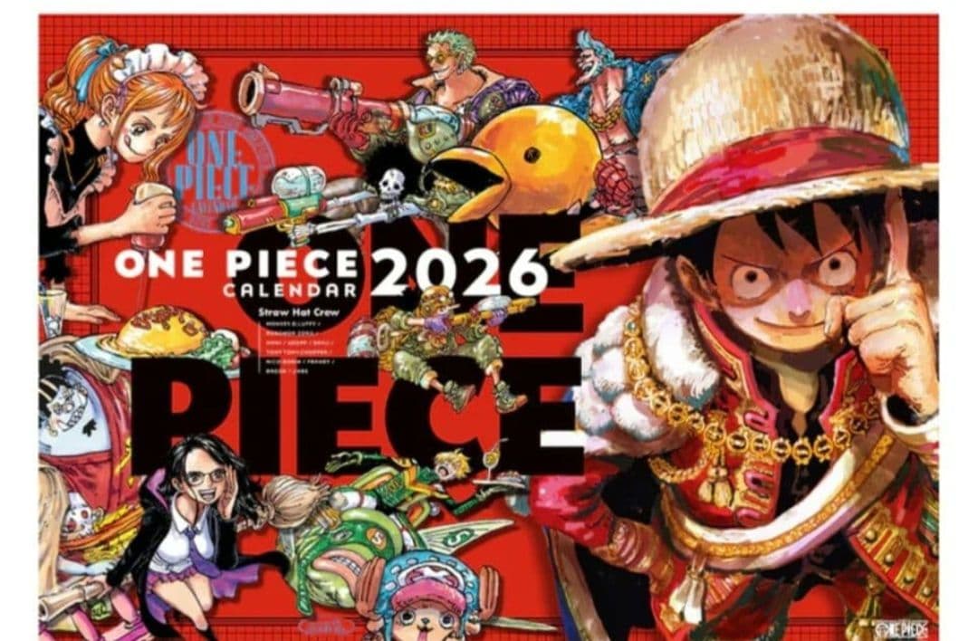 ONE PIECE コミックカレンダー（大判）2026 ワンピース