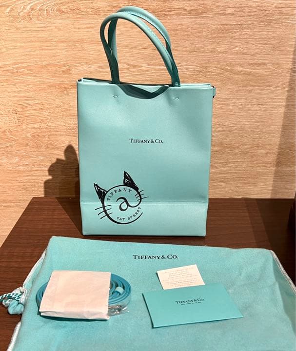 新品未使用　ティファニーキャットストリートトート　Tiffany 完売品