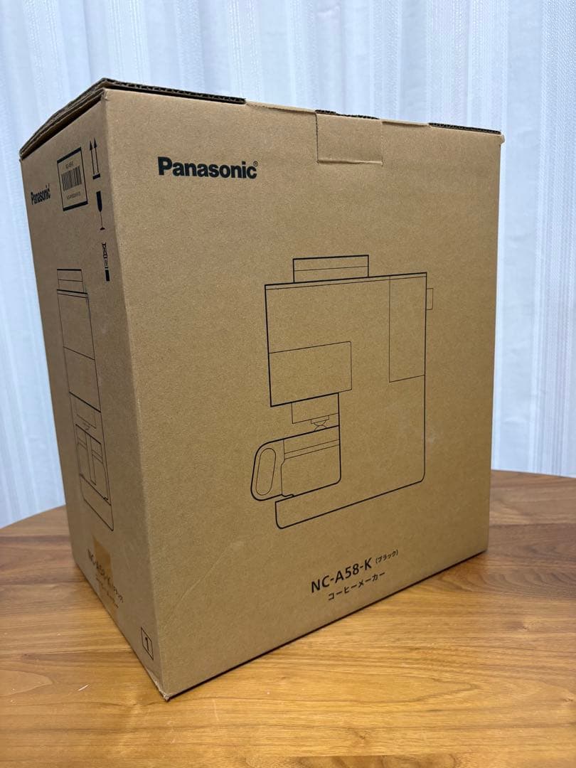 Panasonic NC-A58 コーヒーメーカー　ブラック