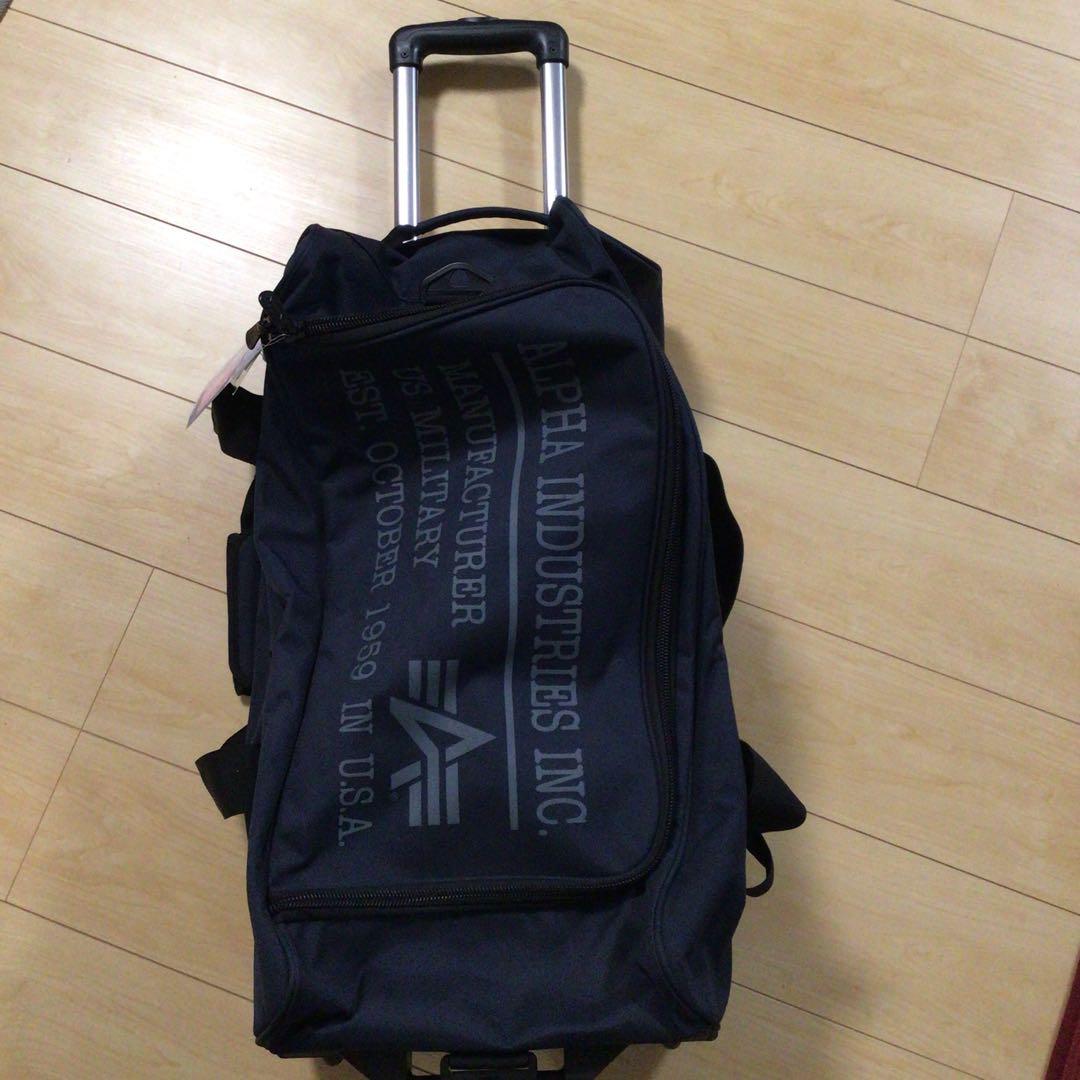 アルファインダストリーズ　バック　キャリーバック　62L タグつき新品未使用