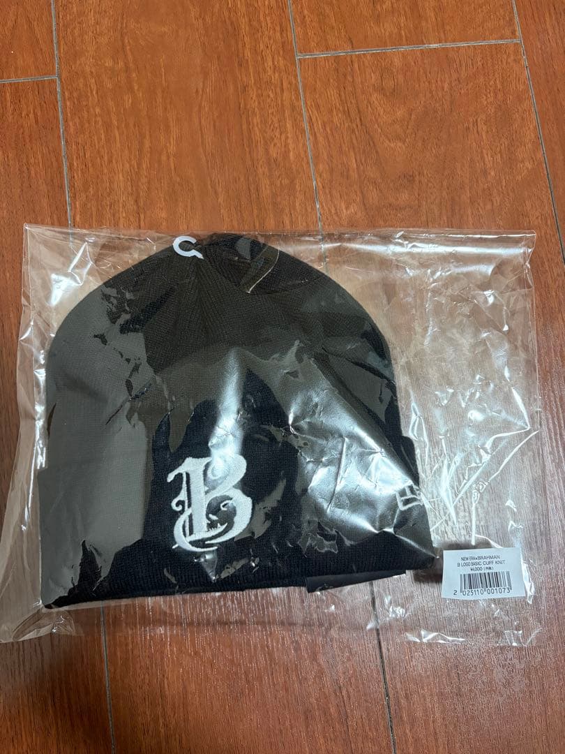 NEW ERA×BRAHMAN B LOGO BASIC CUFF KNIT