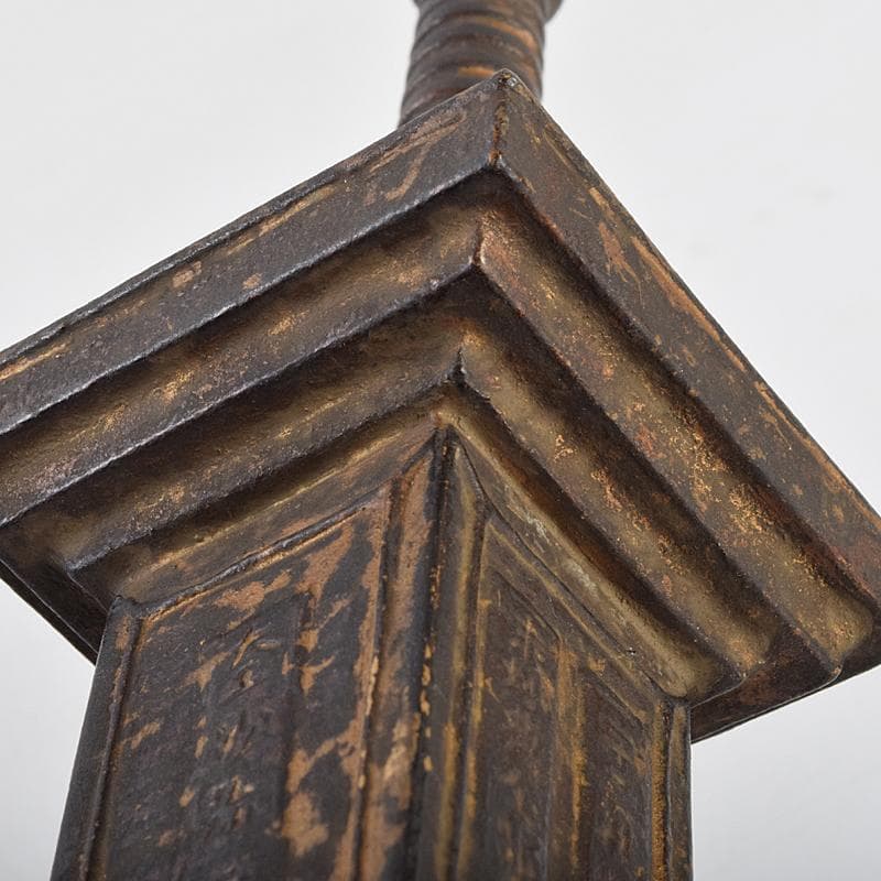 仏教美術　古銅鍍金　日光山　中善寺　御賓塔　仏塔　時代箱付　D　R9487