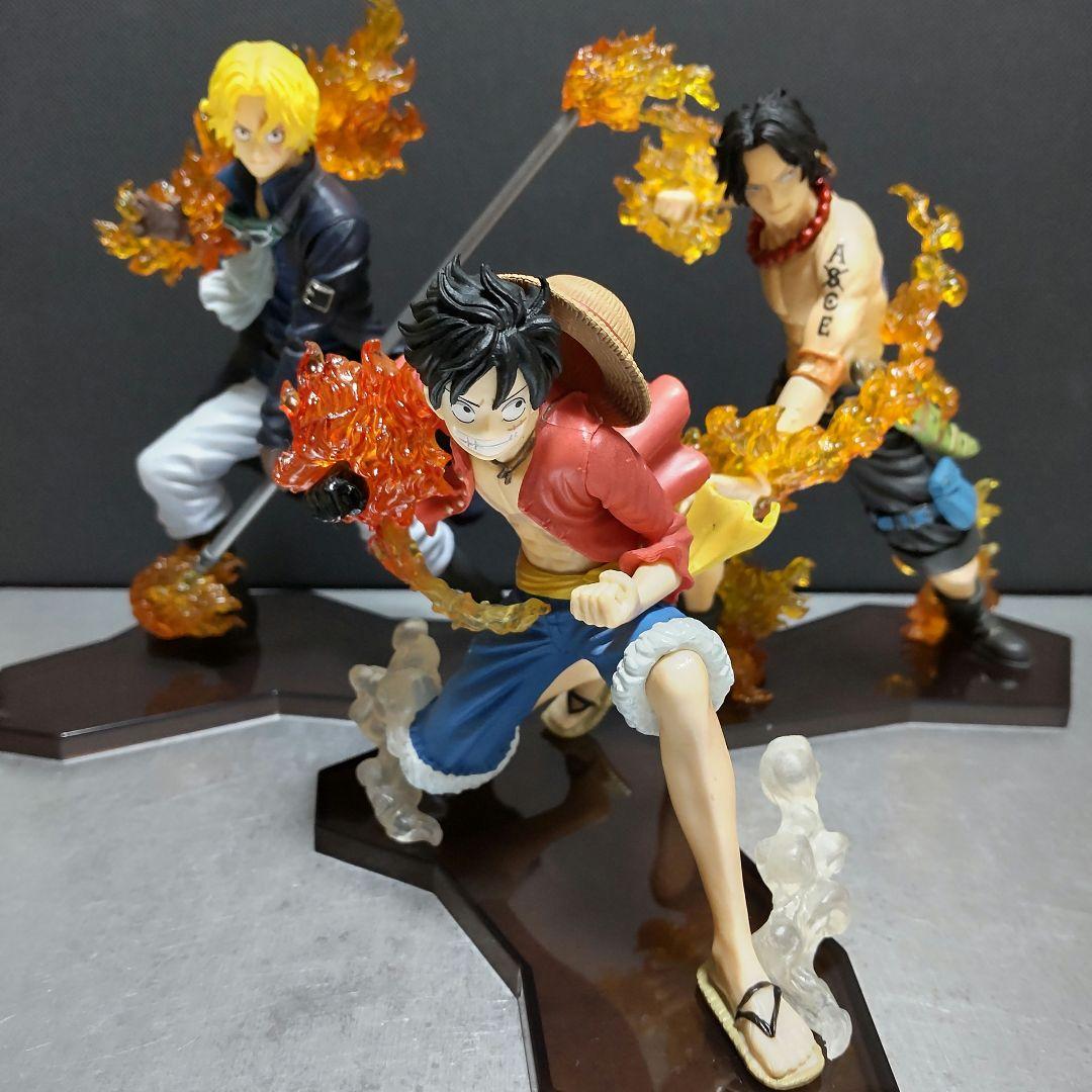 ONE PIECE ルフィ＆エース＆サボ 三兄弟 フィギュア ワンピース