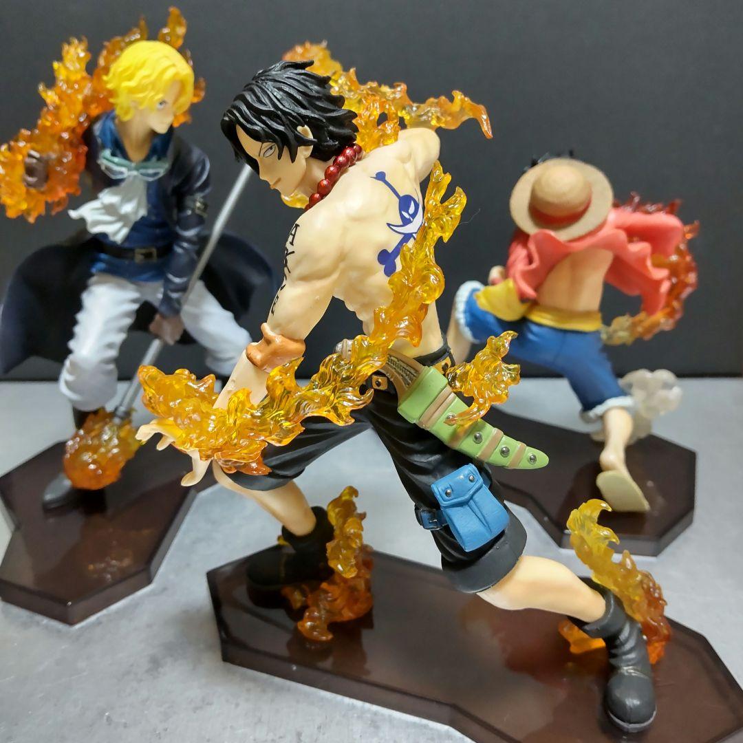 ONE PIECE ルフィ＆エース＆サボ 三兄弟 フィギュア ワンピース
