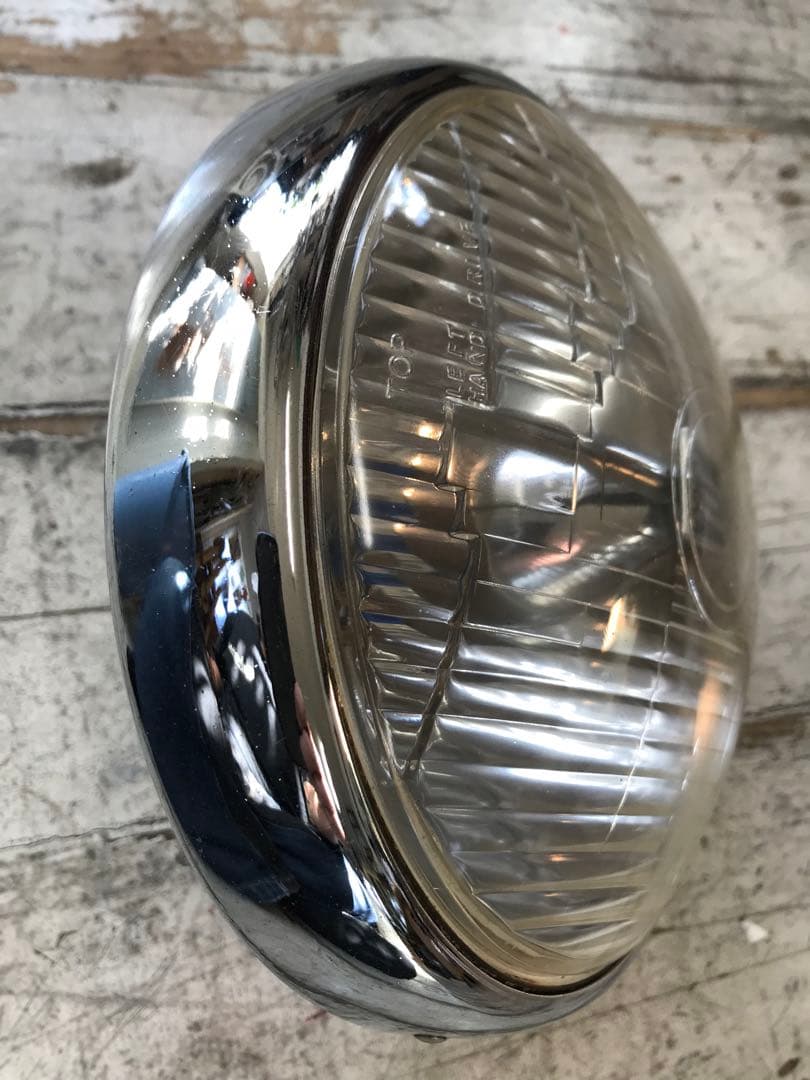 ルーカス ヘッドライト スリーポイント SR400 500 LUCAS