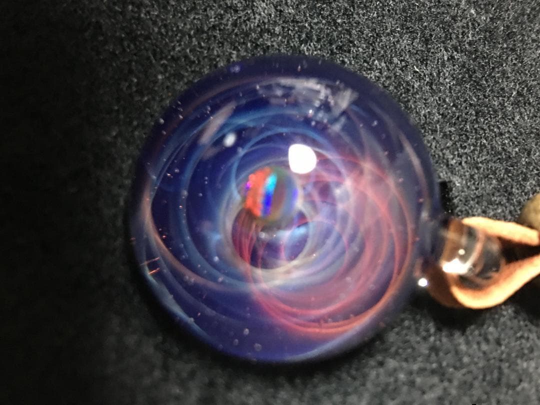 正規品 赤タイプ 宇宙ガラス ブラックオパール +α プラスアルファ