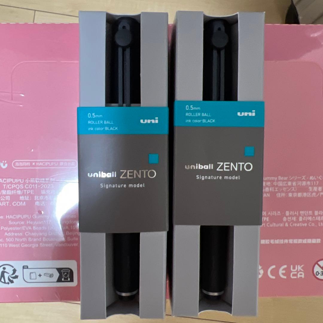 uniball ZENTO Signature model 0.5mm 黒