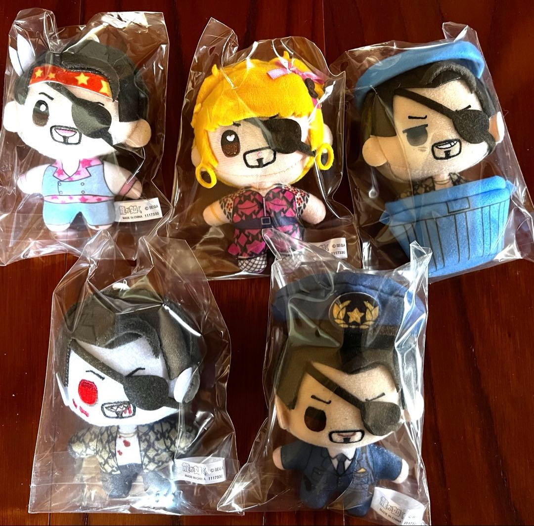 SEGAラッキーくじ　龍が如く　S賞　寝そべりぬいぐるみ　ぬいぐるみ　セミコンプ