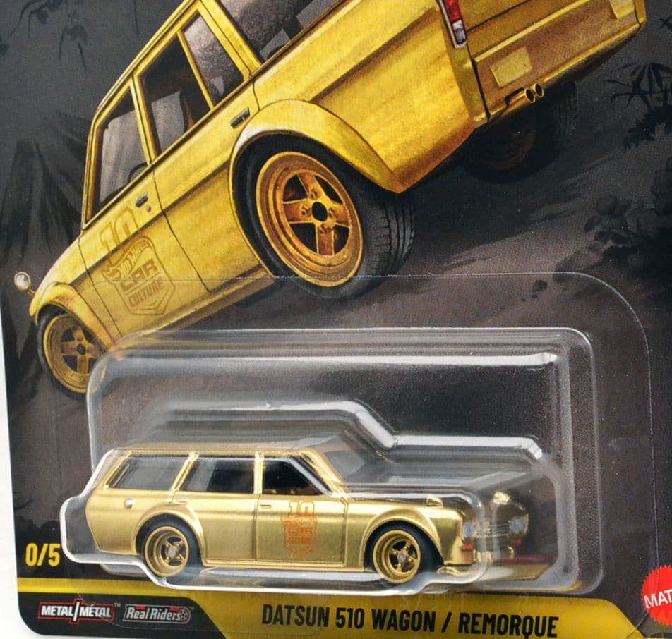 ホットウィール　ジャパン・ヒストリックス ダットサン510　ワゴン　チェイスカー