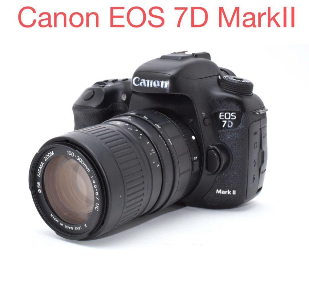 デジタル一眼レフカメラCanon EOS 7D MarkⅡ 望遠レンズセット