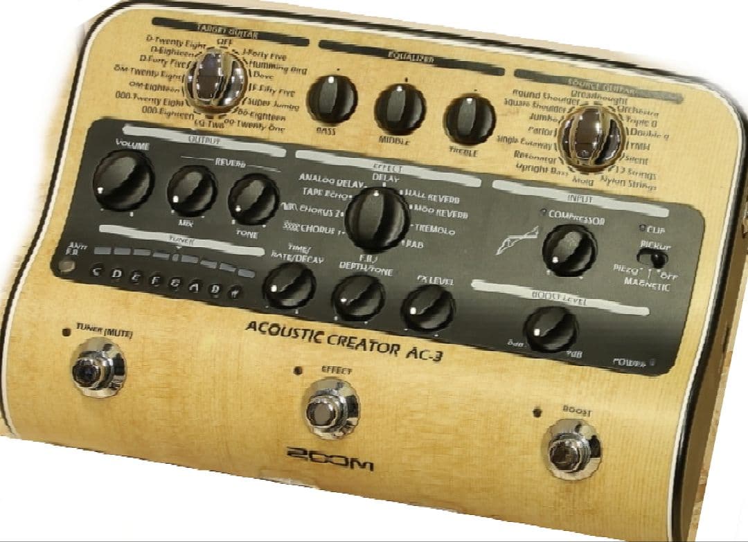 ★【美品】ZOOM　AC-3 マルチエフェクター