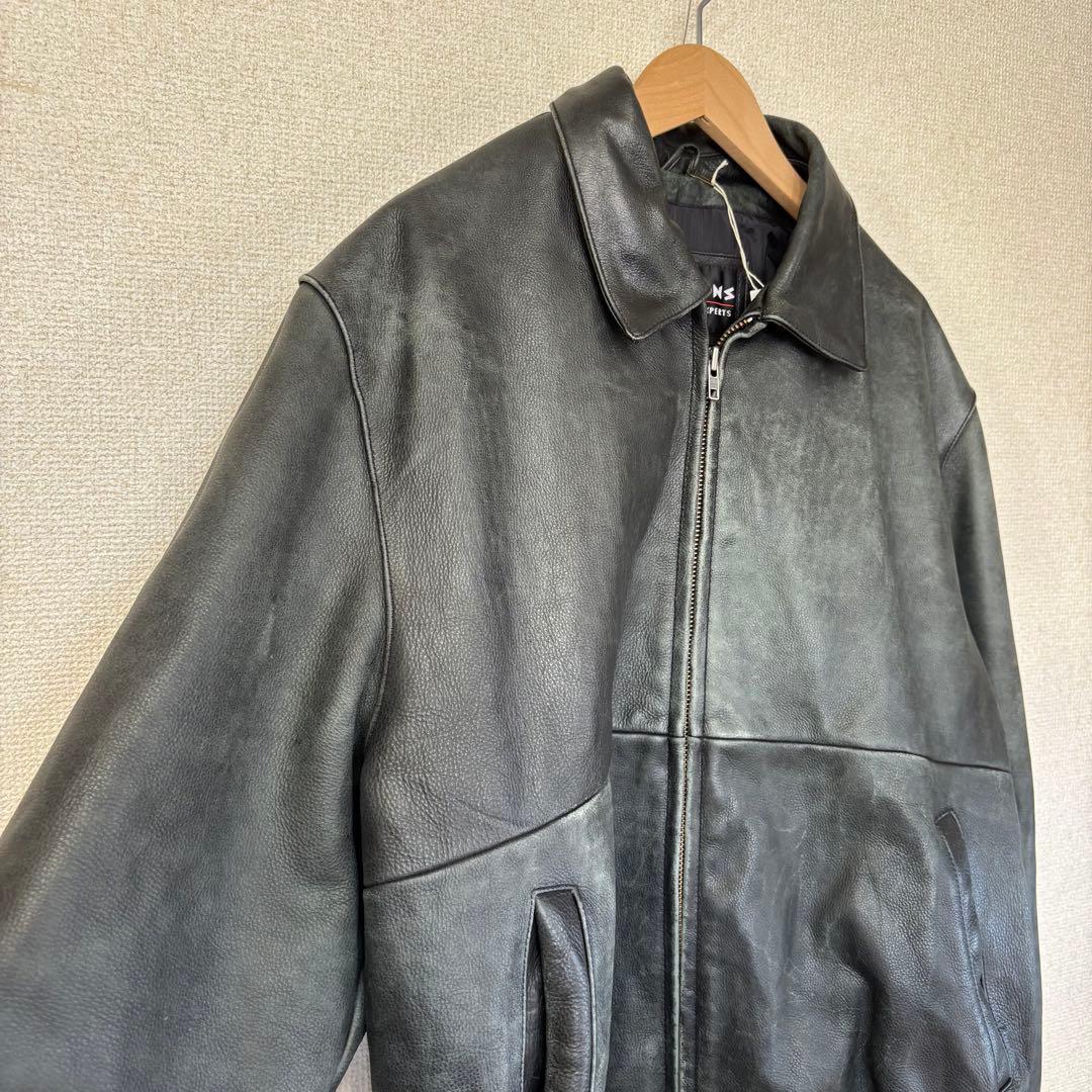 ウィルソンズ　レザージャケット　本革　トラッカー　アメリカ古着　L 2711