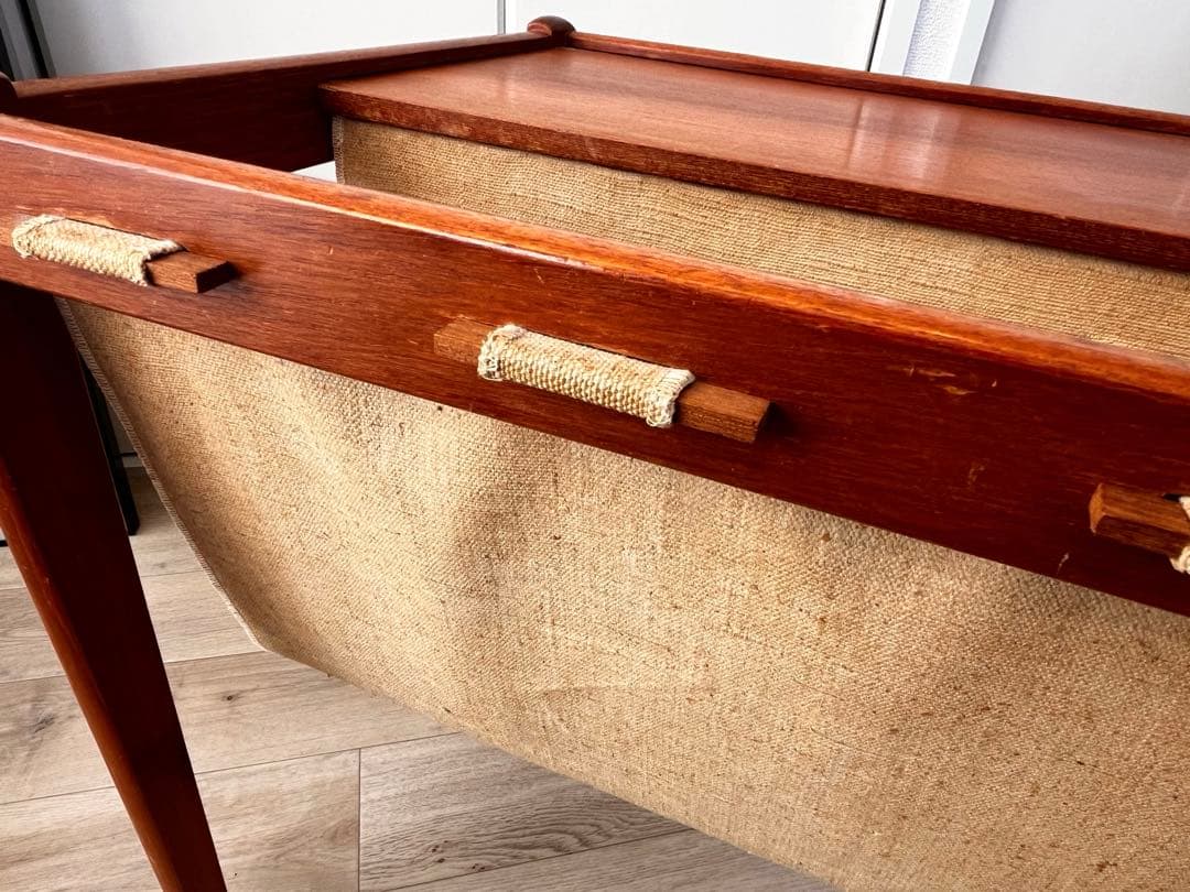 北欧 ヴィンテージ サイドテーブル チーク