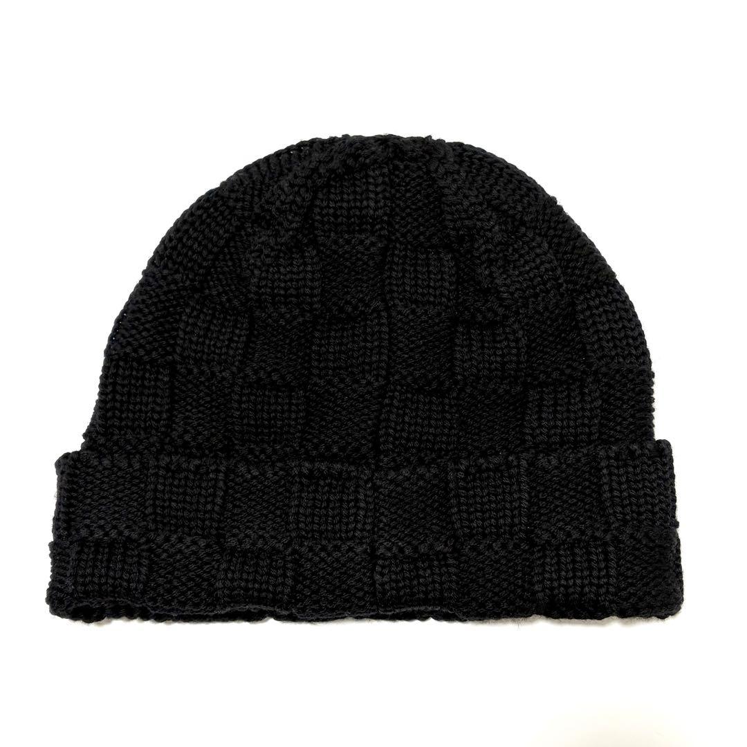 【未使用】ルイヴィトン ビーニー ダミエ ヘリテージ スナッグ ニット帽