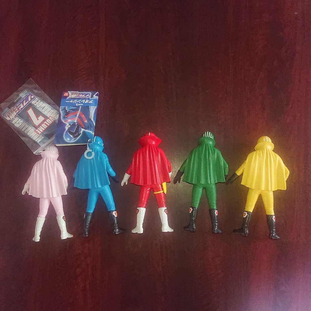 絶版/ゴレンジャー ソフビ セット